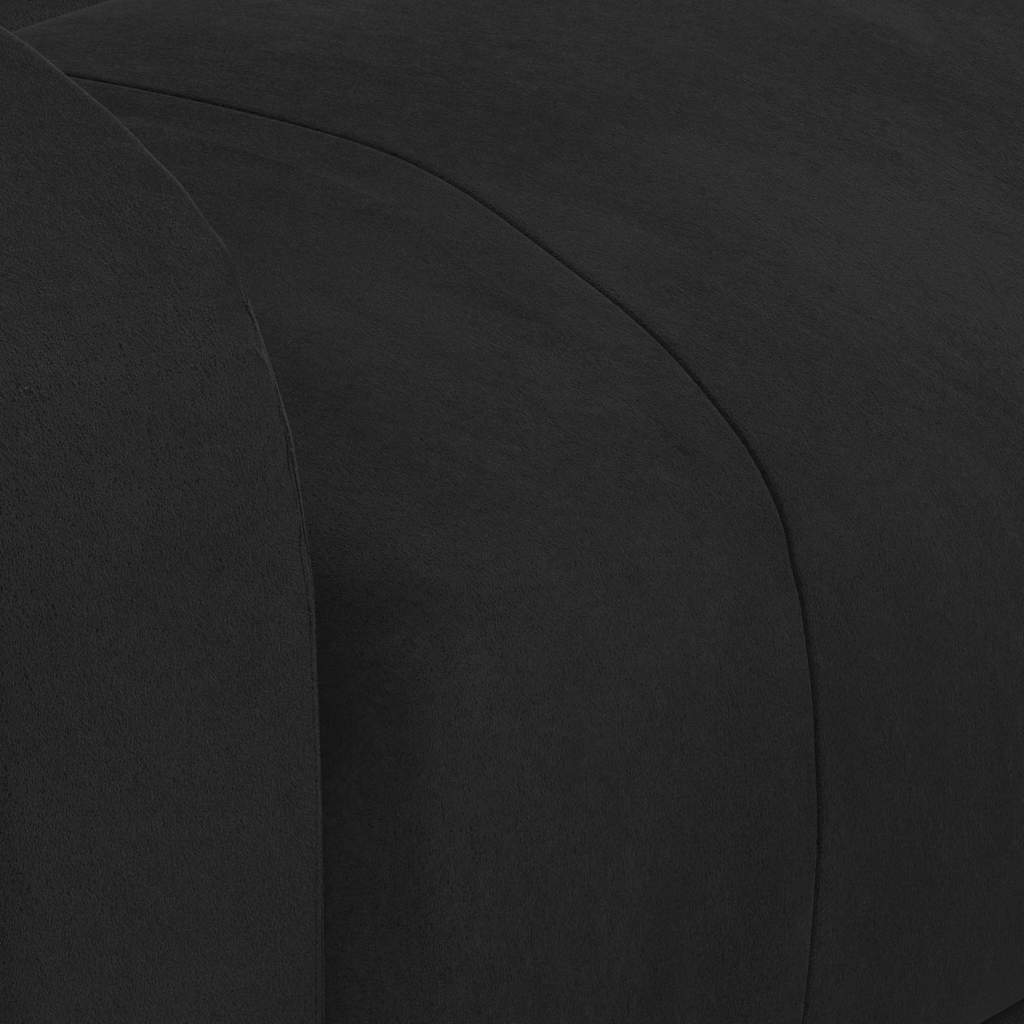 vidaXL Recliner Chair Black Velvet