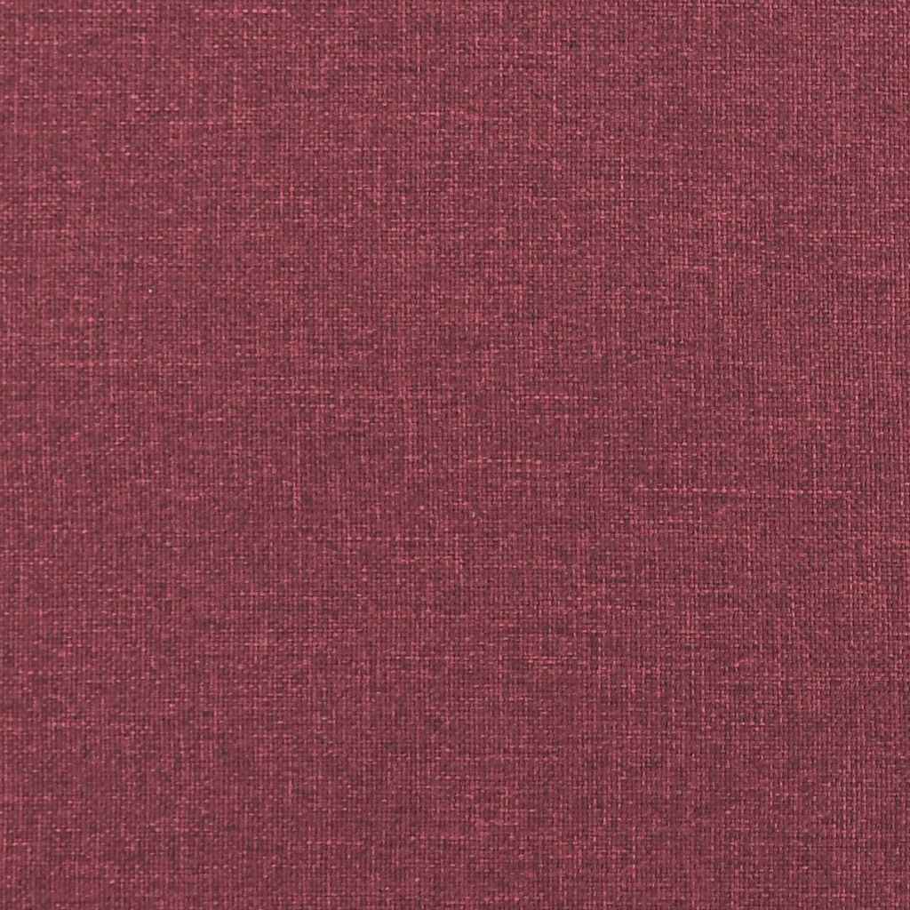 vidaXL Recliner Chair Wine Red Fabric