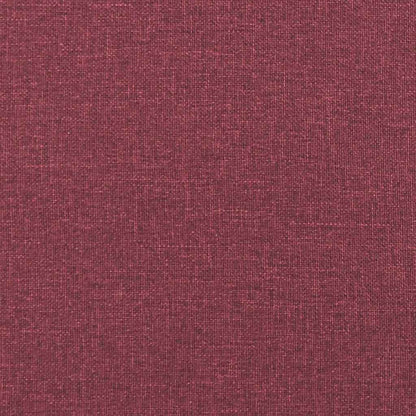 vidaXL Recliner Chair Wine Red Fabric