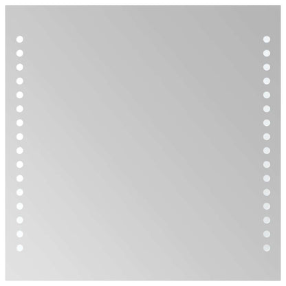 vidaXL LED Bathroom Mirror 30x30 cm - Transpart - 30 x 0.4 x 30 cm