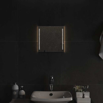 vidaXL LED Bathroom Mirror 30x30 cm - Transpart - 30 x 0.4 x 30 cm