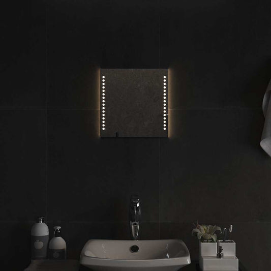 vidaXL LED Bathroom Mirror 30x30 cm - Transpart - 30 x 0.4 x 30 cm