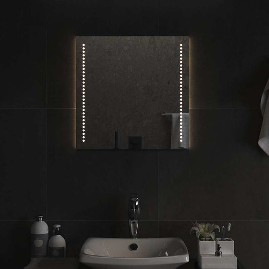 vidaXL LED Bathroom Mirror 50x50 cm - Transpart - 50 x 0.4 x 50 cm