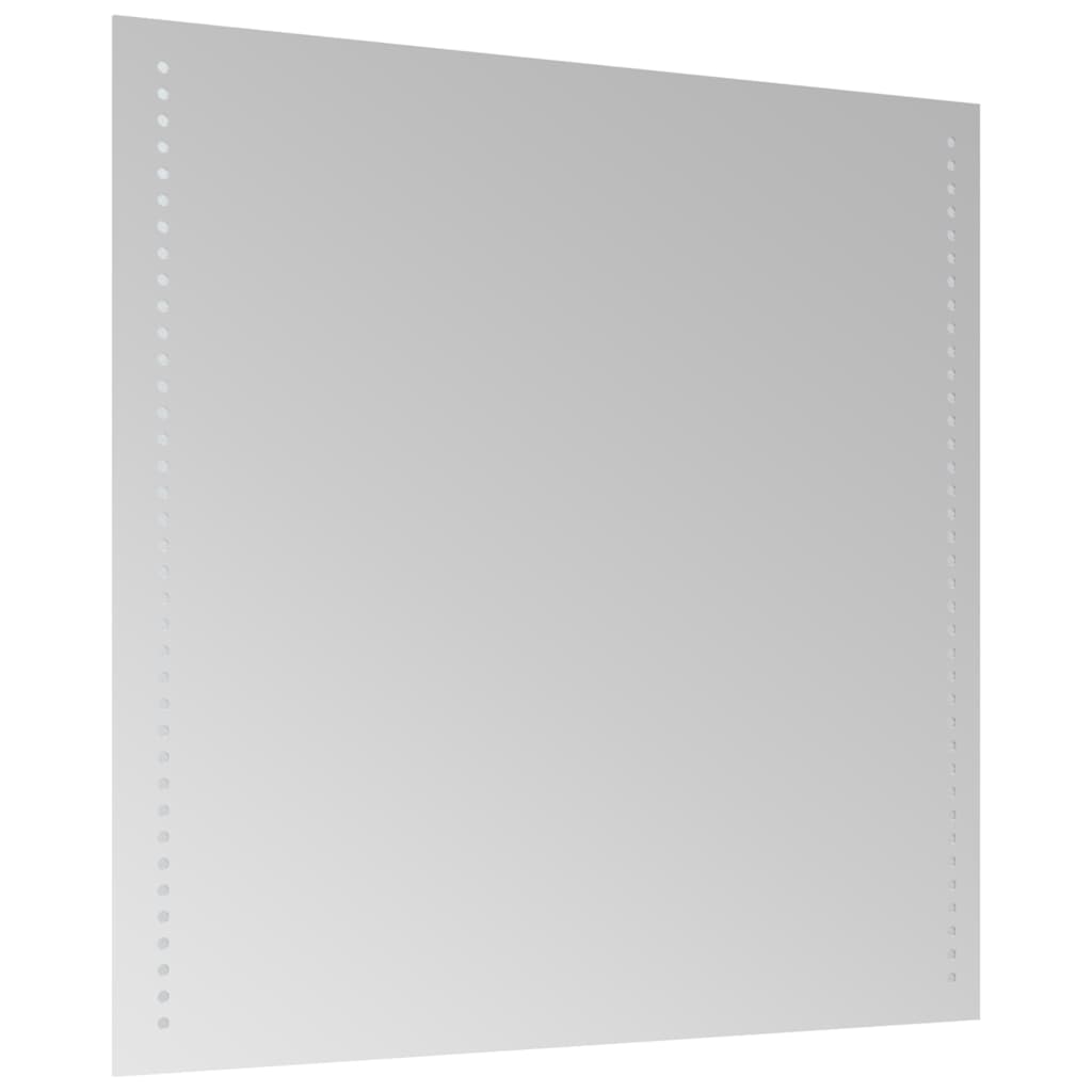 vidaXL LED Bathroom Mirror 60x60 cm - Transpart - 60 x 0.4 x 60 cm