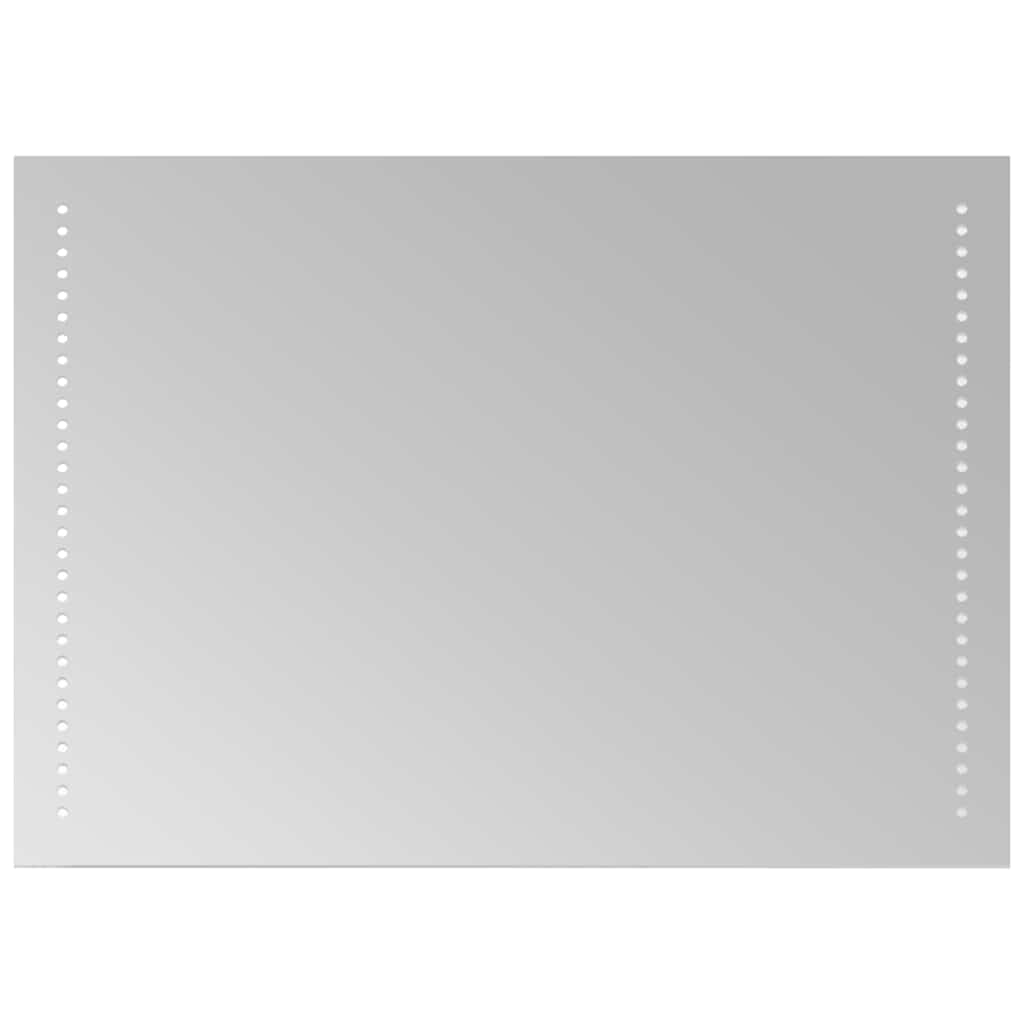 vidaXL LED Bathroom Mirror 70x50 cm - Transpart - 70 x 0.4 x 50 cm