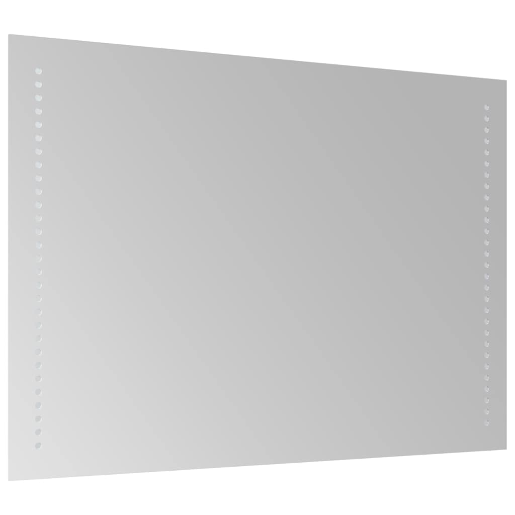 vidaXL LED Bathroom Mirror 70x50 cm - Transpart - 70 x 0.4 x 50 cm