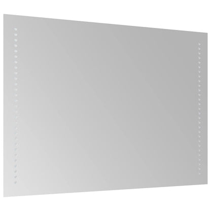 vidaXL LED Bathroom Mirror 70x50 cm - Transpart - 70 x 0.4 x 50 cm