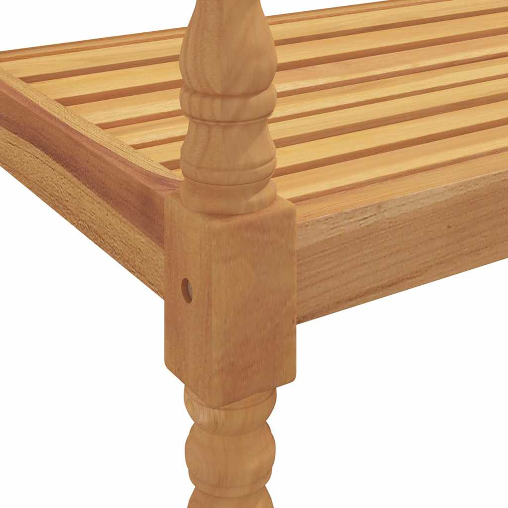 vidaXL Batavia Bench 150 cm Solid Wood Teak - Brown