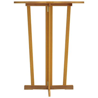 vidaXL Folding Bar Table 90x65x105 cm Solid Wood Teak - Brown