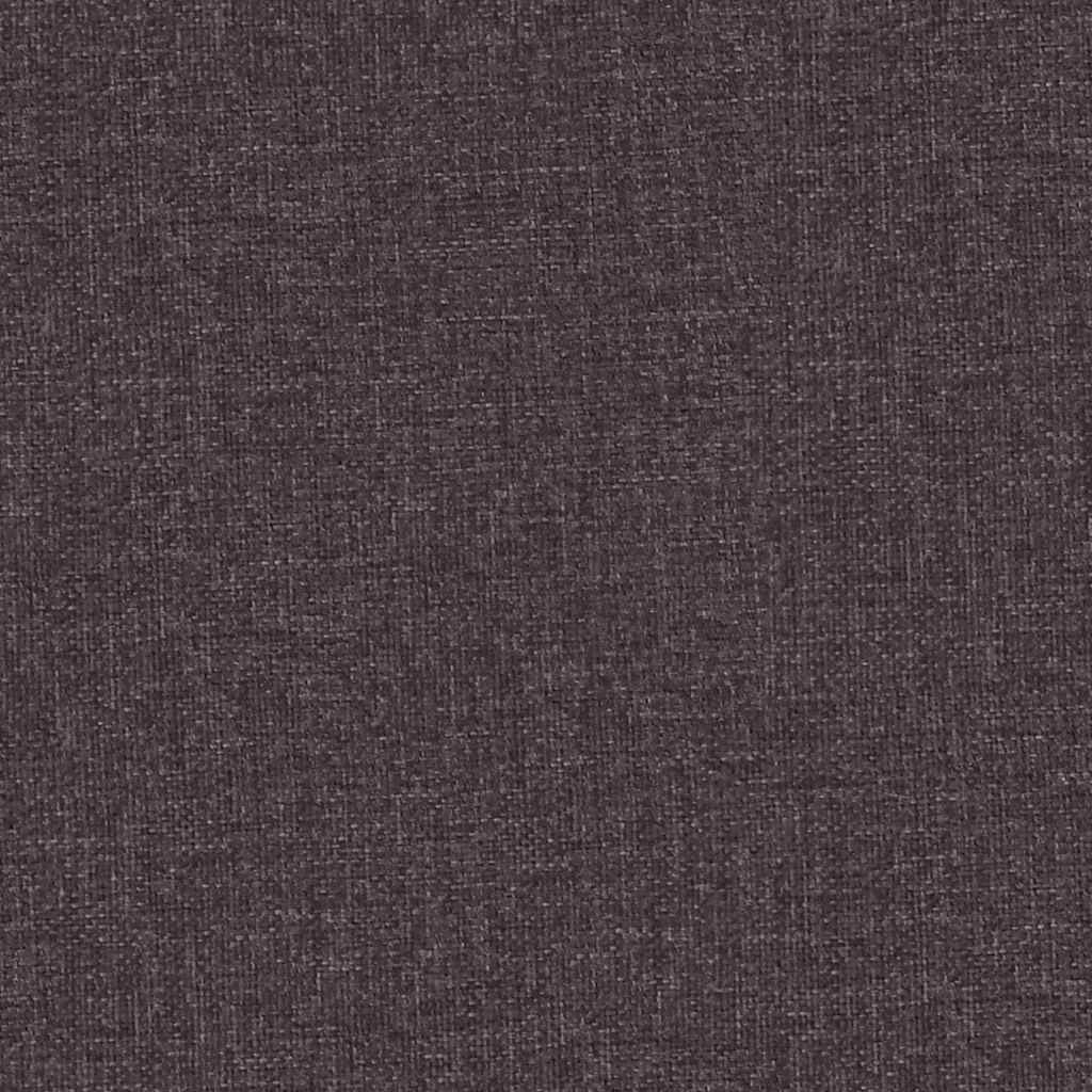 vidaXL Recliner Chair Dark Brown Fabric - 66274