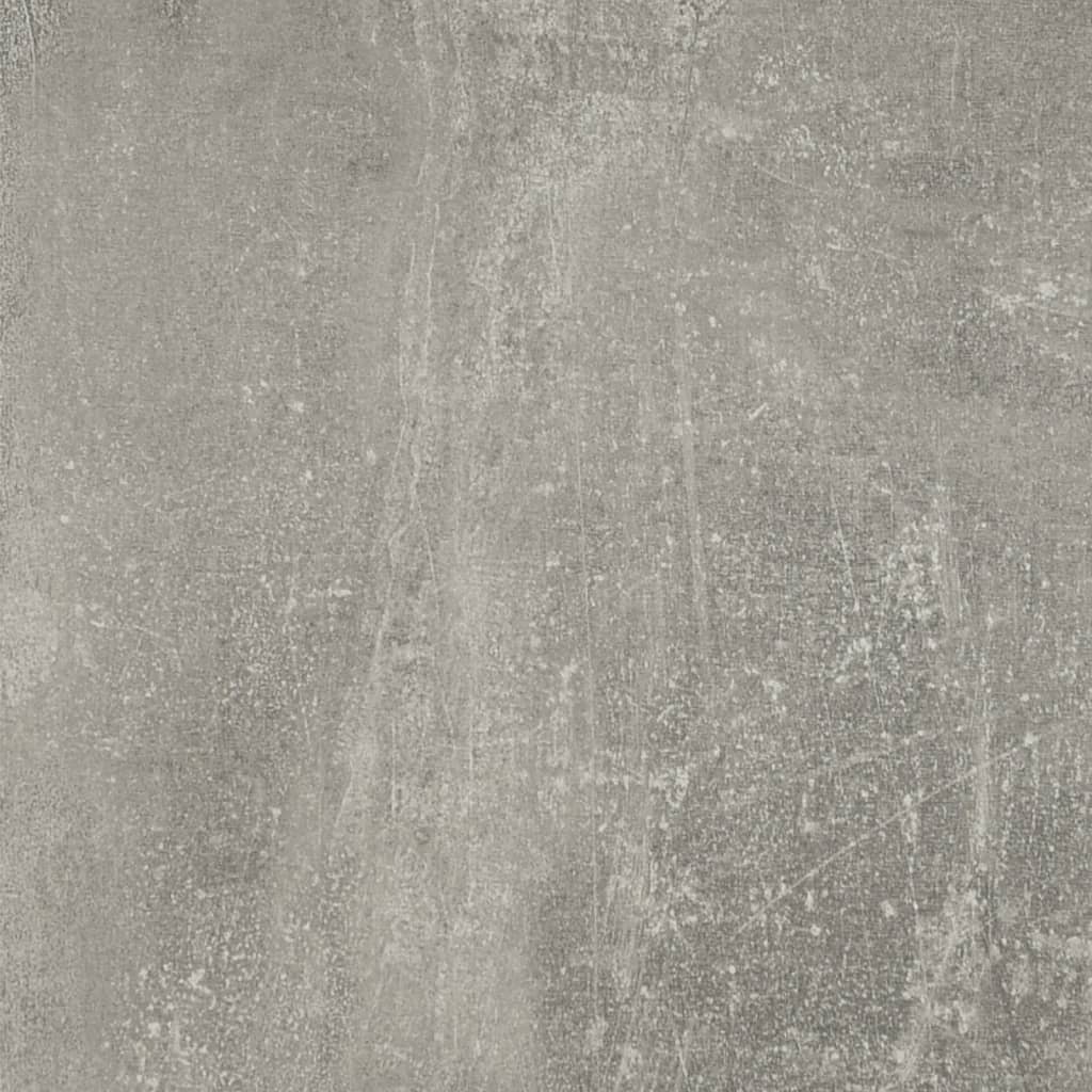 vidaXL Staircase Bookcase Concrete Grey 107 cm Engineered Wood - 104 x 29 x 107 cm