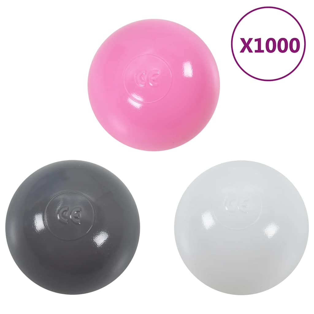 vidaXL Play Balls 1000 pcs Multicolour - 32247