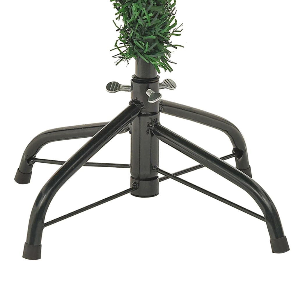 vidaXL Pre-lit Christmas Tree with Pine Cones Green 150 cm PVC&PE - 150 x 90 cm
