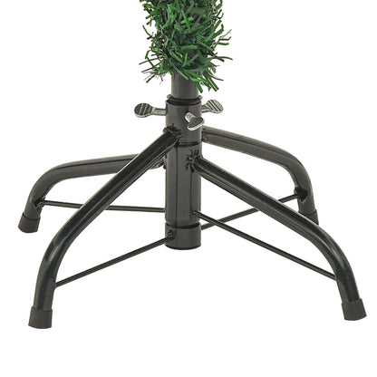 vidaXL Pre-lit Christmas Tree with Pine Cones Green 150 cm PVC&PE - 150 x 90 cm