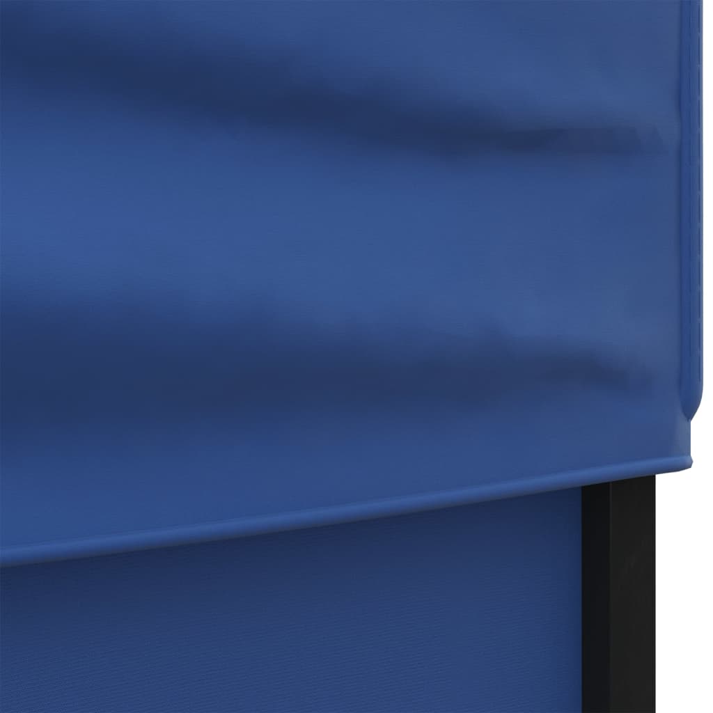 vidaXL Folding Party Tent with Sidewalls Blue 3x6 m - 12907