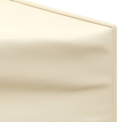 vidaXL Folding Party Tent with Sidewalls Cream 3x6 m - 12908