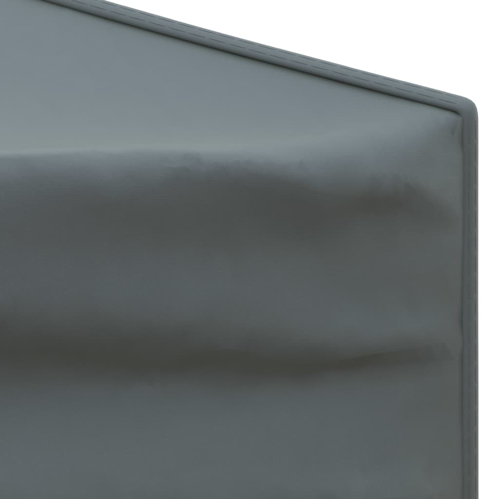 vidaXL Folding Party Tent with Sidewalls Anthracite 3x6 m - 12909