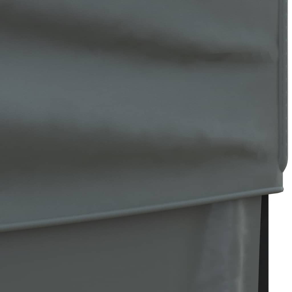 vidaXL Folding Party Tent with Sidewalls Anthracite 3x6 m - 12909