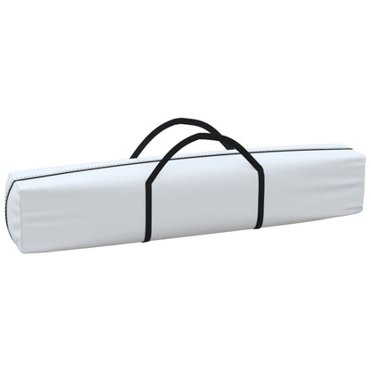 vidaXL Folding Party Tent with Sidewalls White 3x6 m - 12922