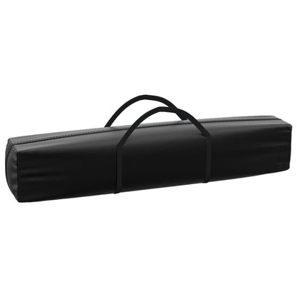 vidaXL Folding Party Tent with Sidewalls Black 3x6 m - 12923
