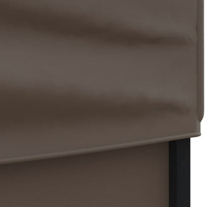 vidaXL Folding Party Tent with Sidewalls Taupe 3x6 m - 12928