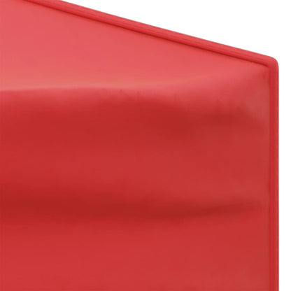 vidaXL Folding Party Tent with Sidewalls Red 3x6 m - 12929