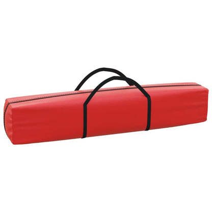 vidaXL Folding Party Tent with Sidewalls Red 3x6 m - 12929