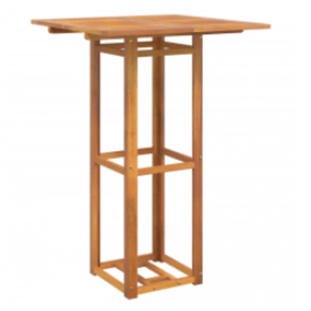 vidaXL Bistro Table 75x75x110 cm Solid Wood Acacia - Brown
