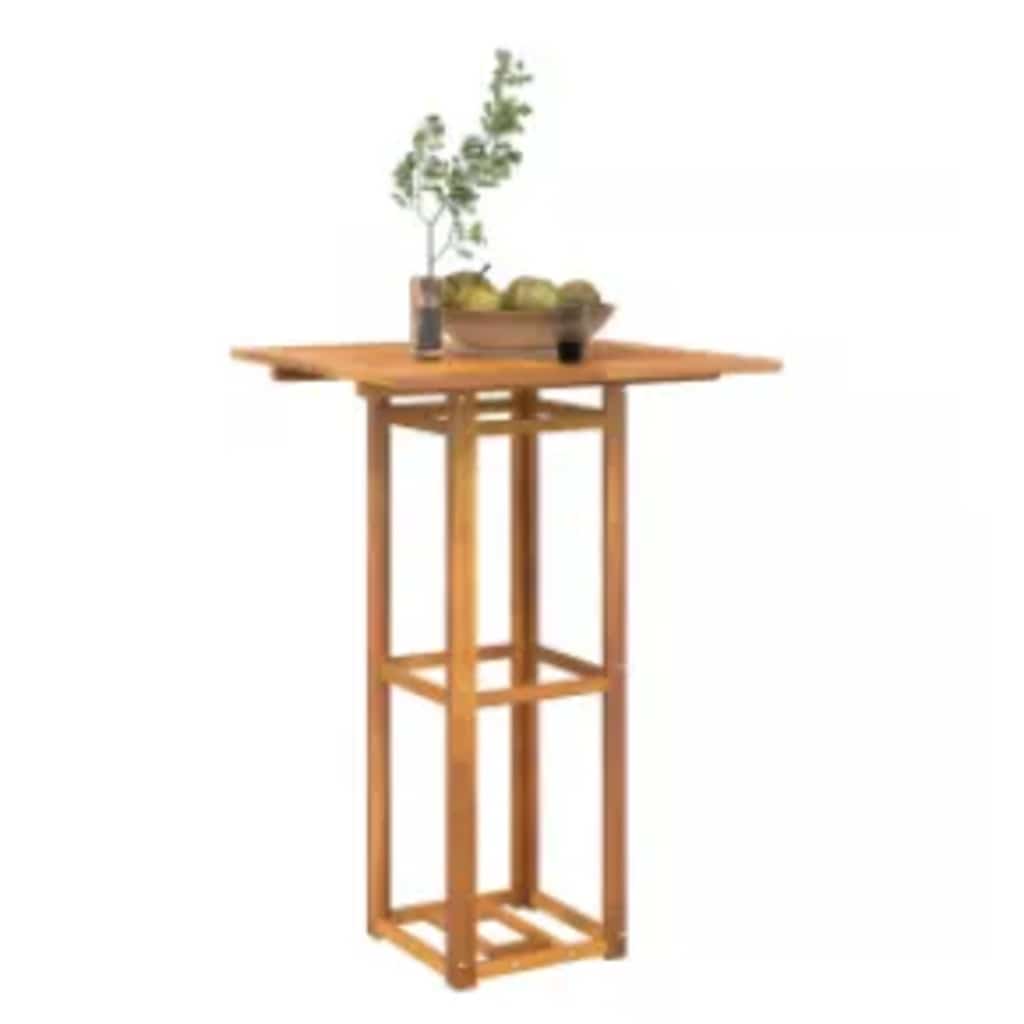 vidaXL Bistro Table 75x75x110 cm Solid Wood Acacia - Brown