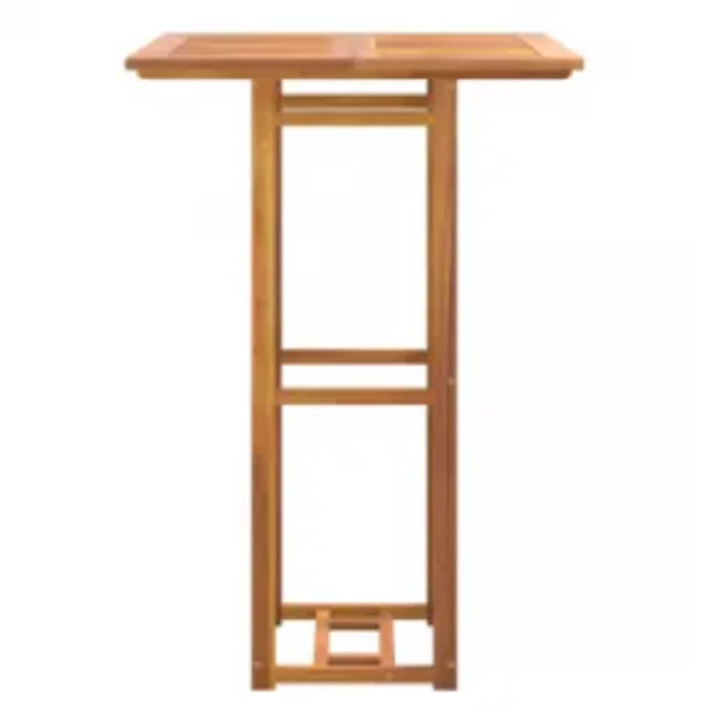 vidaXL Bistro Table 75x75x110 cm Solid Wood Acacia - Brown