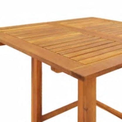vidaXL Bistro Table 75x75x110 cm Solid Wood Acacia - Brown