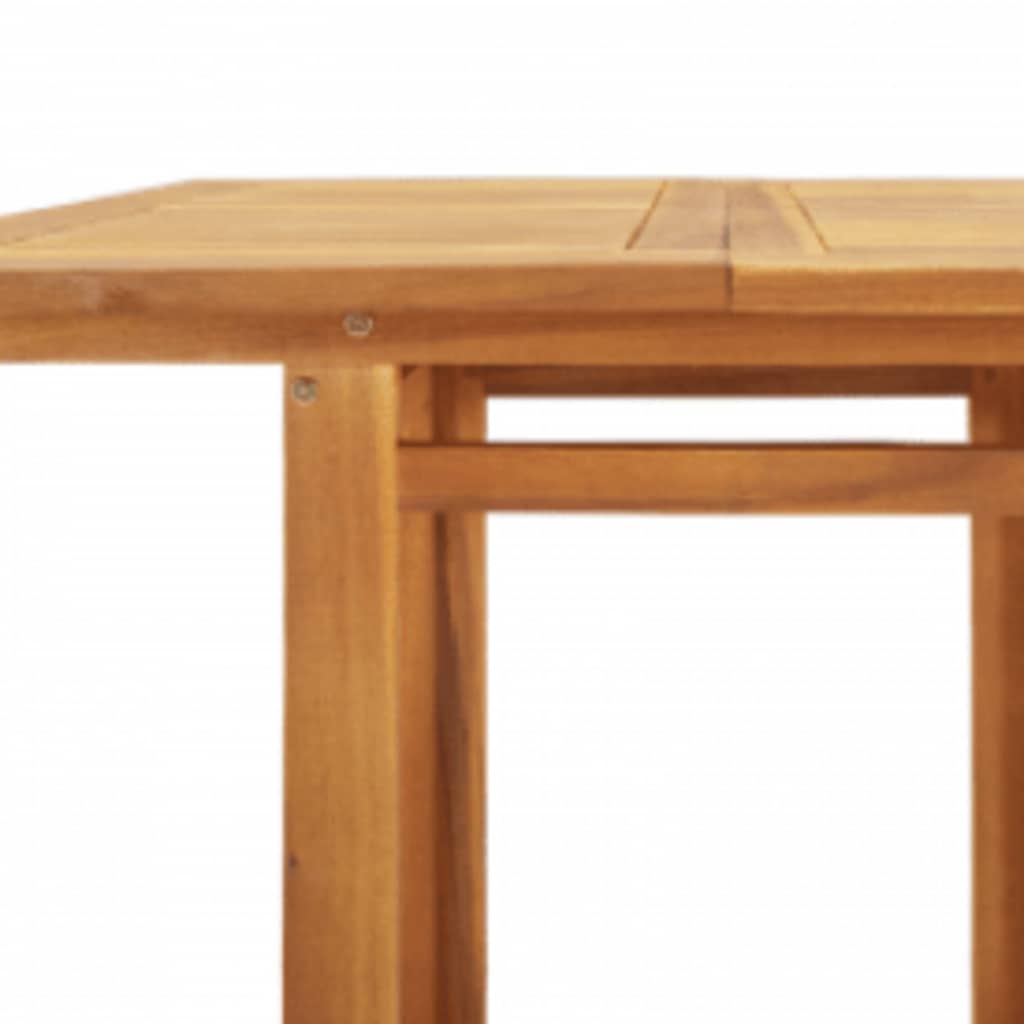 vidaXL Bistro Table 75x75x110 cm Solid Wood Acacia - Brown