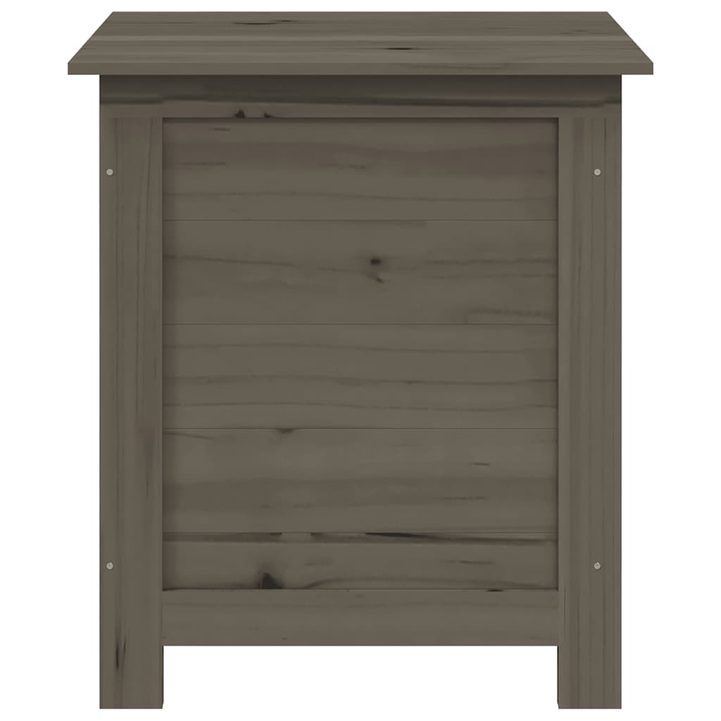 vidaXL Outdoor Cushion Box Anthracite 50x50x56 cm Solid Wood Fir