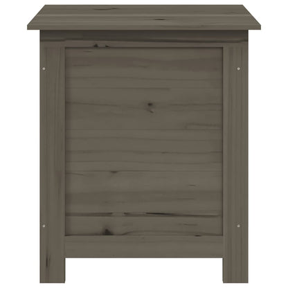 vidaXL Outdoor Cushion Box Anthracite 50x50x56 cm Solid Wood Fir