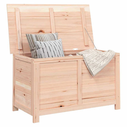 vidaXL Outdoor Cushion Box 100x50x56 cm Solid Wood Fir - Brown