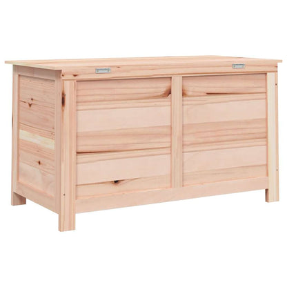 vidaXL Outdoor Cushion Box 100x50x56 cm Solid Wood Fir - Brown