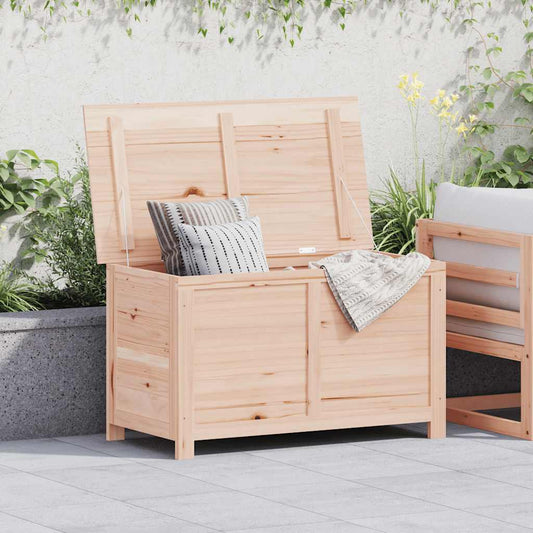 vidaXL Outdoor Cushion Box 100x50x56 cm Solid Wood Fir - Brown