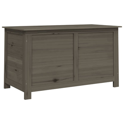 vidaXL Outdoor Cushion Box Anthracite 100x50x56 cm Solid Wood Fir