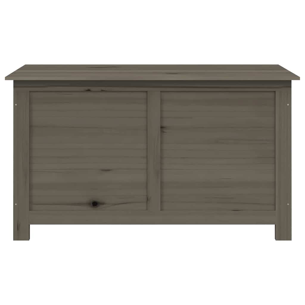vidaXL Outdoor Cushion Box Anthracite 100x50x56 cm Solid Wood Fir