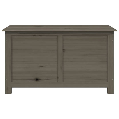 vidaXL Outdoor Cushion Box Anthracite 100x50x56 cm Solid Wood Fir