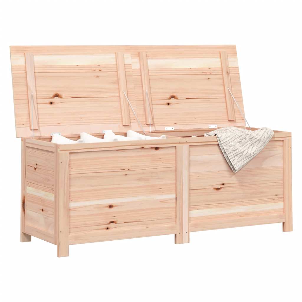 vidaXL Outdoor Cushion Box 150x50x56 cm Solid Wood Fir - Brown