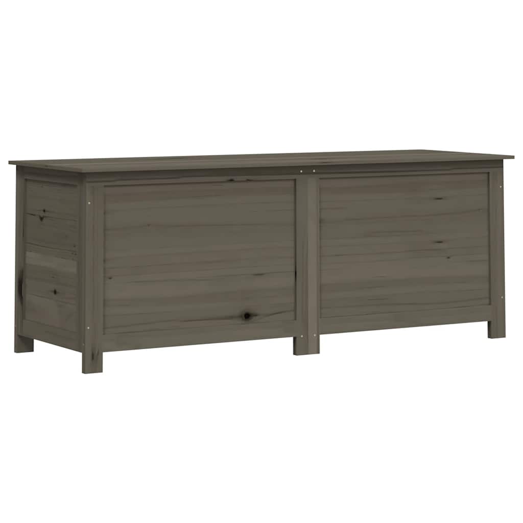 vidaXL Outdoor Cushion Box Anthracite 150x50x56 cm Solid Wood Fir
