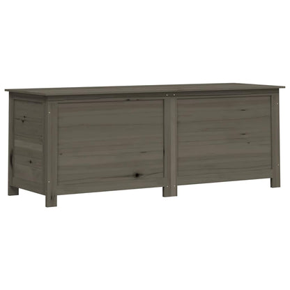 vidaXL Outdoor Cushion Box Anthracite 150x50x56 cm Solid Wood Fir