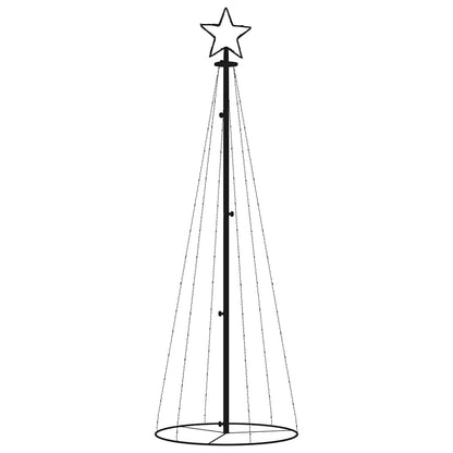 vidaXL Christmas Cone Tree Warm White 108 LEDs 70x180 cm - 180 x 70 cm
