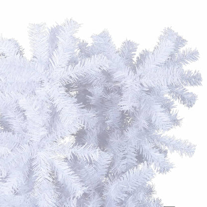 vidaXL Upside-down Artificial Christmas Tree with Stand White 120 cm - 120 x 65 cm