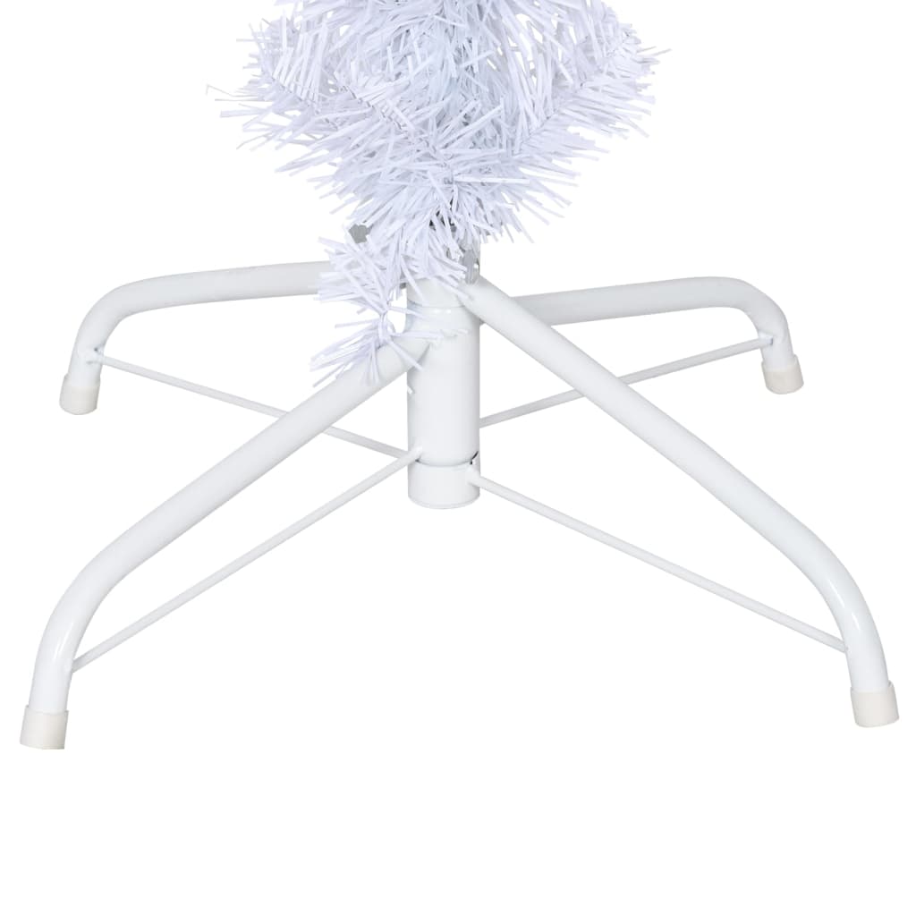 vidaXL Upside-down Artificial Christmas Tree with Stand White 120 cm - 120 x 65 cm
