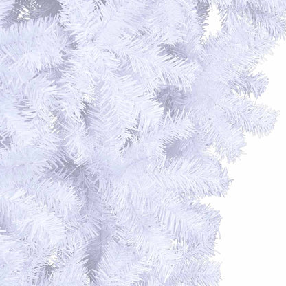 vidaXL Christmas Tree | White | PVC | Large | Decorative Inlays - 240 x 120 cm