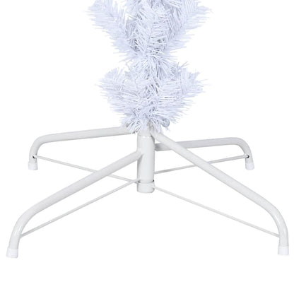 vidaXL Christmas Tree | White | PVC | Large | Decorative Inlays - 240 x 120 cm