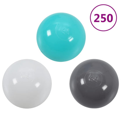 vidaXL Ball Pool with 300 Balls for Kids 75x75x32 cm - multicolour 1