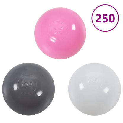 vidaXL Ball Pool with 300 Balls for Kids 75x75x32 cm - multicolour 2